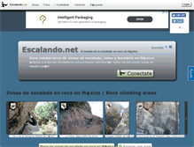 Tablet Screenshot of escalando.net